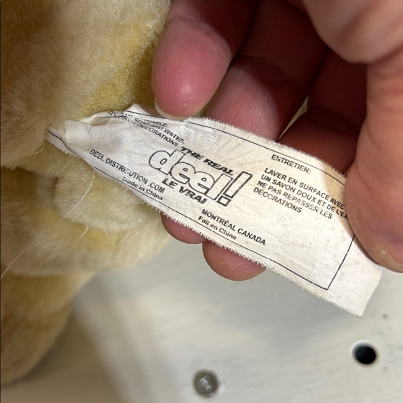 Realistic Shar Pei Wrinkly Dog Puppy Pup Soft Toy Brown - Picture 5 of 5